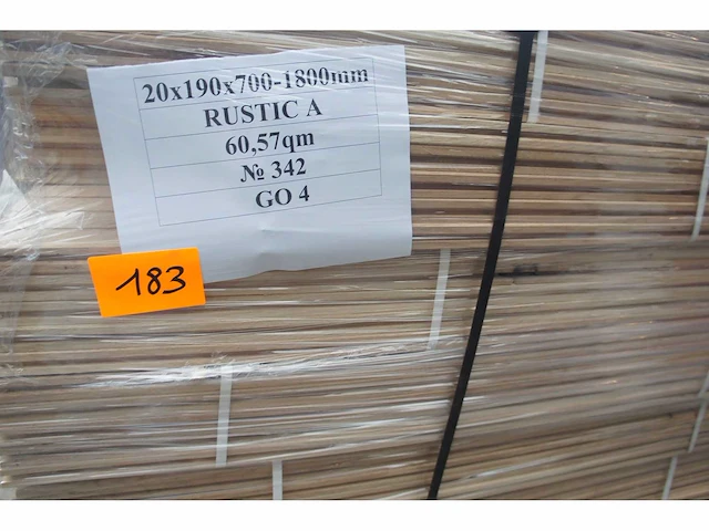 60.57 m² massief eiken parket 15mm - afbeelding 4 van  6