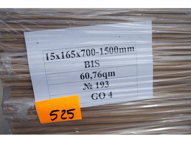 60,76 m² massief eiken parket 15mm - afbeelding 6 van  7