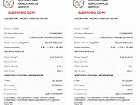 6.07ct e vvs2/vs1 with igi certificate - afbeelding 4 van  6