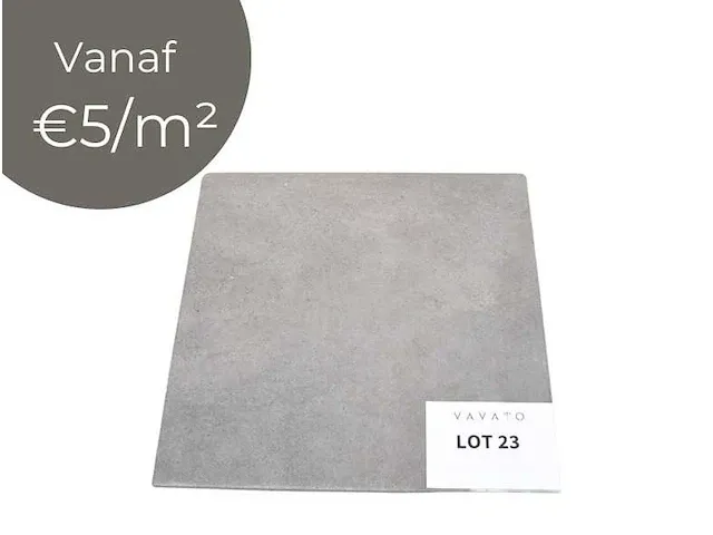 6,08 m² - 45x45 cm - planet grigio gerectifieerd - sintesi - afbeelding 1 van  4