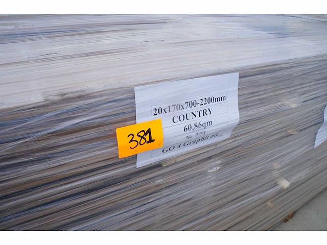 60,86 m² massief eiken parket 20mm graphit oil - afbeelding 4 van  7
