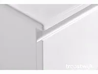 60cm badkamermeubelset mdf - kleur: mat wit - afbeelding 4 van  6