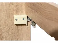 60cm badkamermeubelset mdf - kleur: white oak - afbeelding 6 van  7