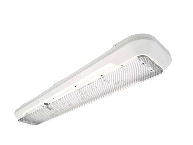 60cm pro dubbele led tl t8 armaturen ip65 met reflector (8x) - afbeelding 1 van  6