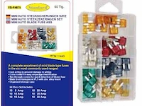 60delige mini autozekering - afbeelding 1 van  3