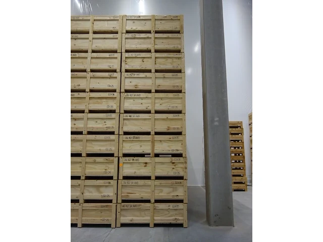 60x houten kist - afbeelding 1 van  2