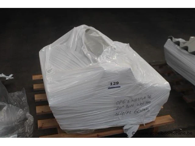 60x opgeb.eindstuk 76 30cm 20° links wog345 (60 st/pal) - afbeelding 1 van  3