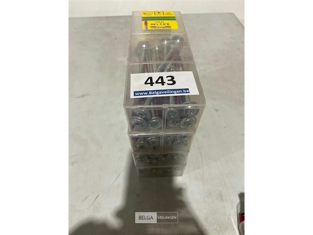 60x rotadrill houtbouwschroef 8 x 140 met tellerkop - afbeelding 2 van  3