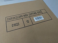 60x slijpschijf 230mm x 2mm - afbeelding 5 van  6