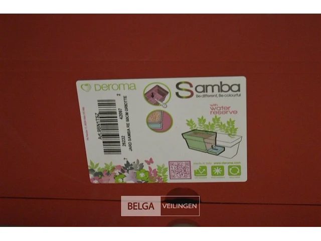 ±60x12st parasol versiering in bloembak - afbeelding 2 van  3