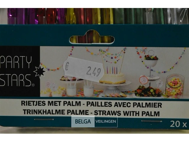 ±60x20st nietjes met palm - afbeelding 3 van  3