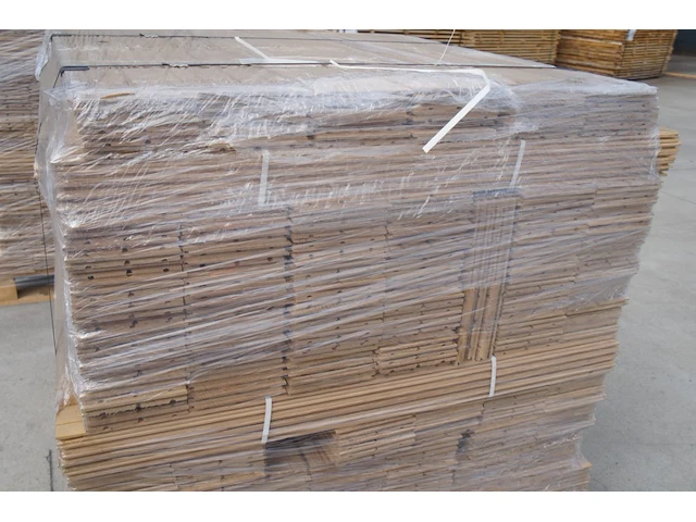 61,05 m² massief eiken visgraatparket 15mm - afbeelding 8 van  8