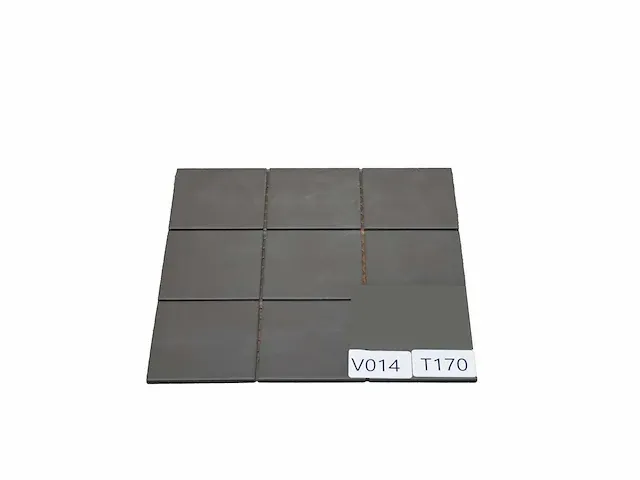 61,90 m² vitra - uni graphite grey r10 10x10 - afbeelding 1 van  2