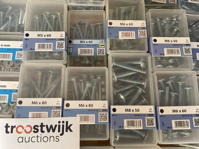 62 doosjes bevestigingsmaterialen - afbeelding 7 van  9