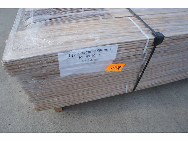 62,14 m² massief eiken parket 14mm - afbeelding 4 van  6