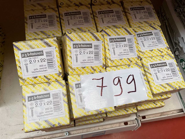 64 dozen plaatschroeven - afbeelding 2 van  5