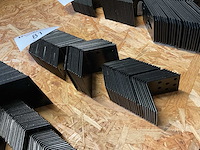 64 zwarte hoek verbinders - afbeelding 2 van  5