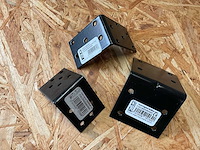 64 zwarte hoek verbinders - afbeelding 3 van  5