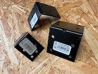 64 zwarte hoek verbinders - afbeelding 4 van  5