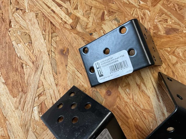 64 zwarte hoek verbinders - afbeelding 5 van  5