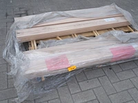 6,44 m² massief beuken parket 15mm - afbeelding 1 van  5
