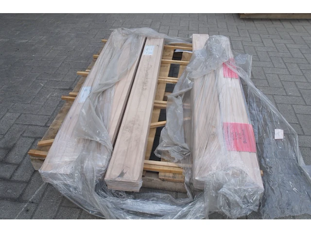 6,44 m² massief beuken parket 15mm - afbeelding 5 van  5