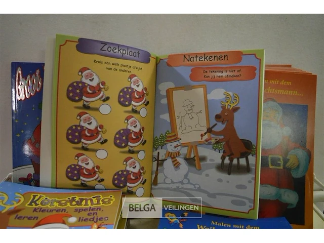 ±65 kleur en knutselboeken kerstmis - afbeelding 6 van  6