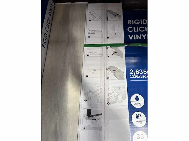 65,875m² rigid clickvinyl 4mm - afbeelding 6 van  9