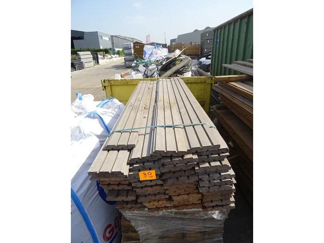 65x thermowood ayous planken - afbeelding 1 van  3
