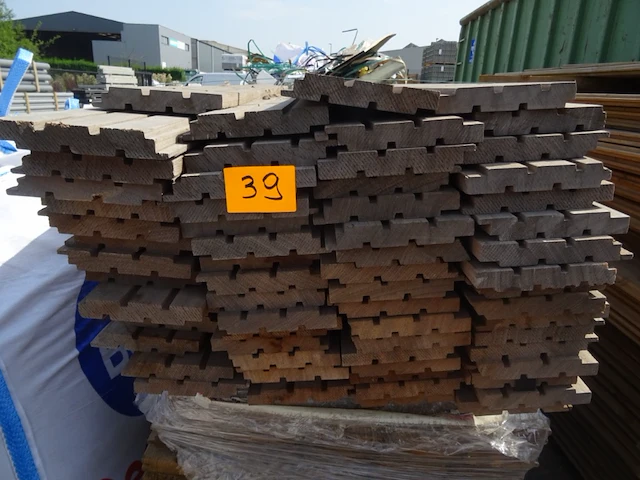 65x thermowood ayous planken - afbeelding 2 van  3