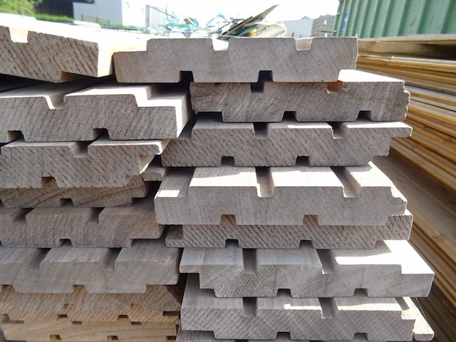 65x thermowood ayous planken - afbeelding 3 van  3