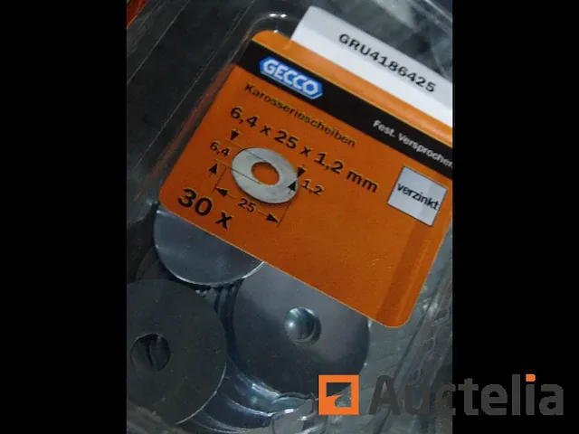 661, ringen, moeren, bolts, schroeven met moeren - afbeelding 2 van  14