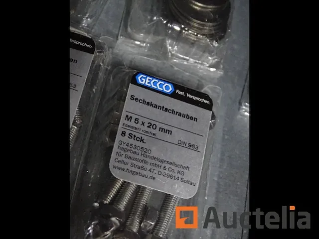 661, ringen, moeren, bolts, schroeven met moeren - afbeelding 9 van  14