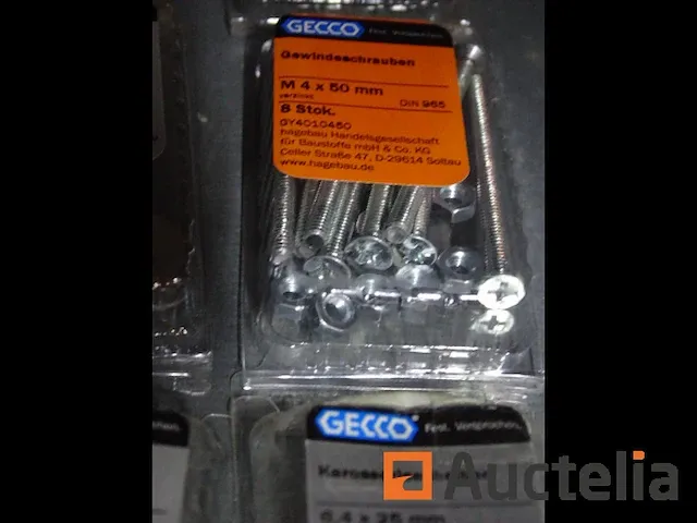 661, ringen, moeren, bolts, schroeven met moeren - afbeelding 13 van  14