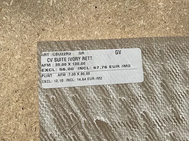 66,48m2 castelvetro suite ivory rett 20x120cm - afbeelding 3 van  3