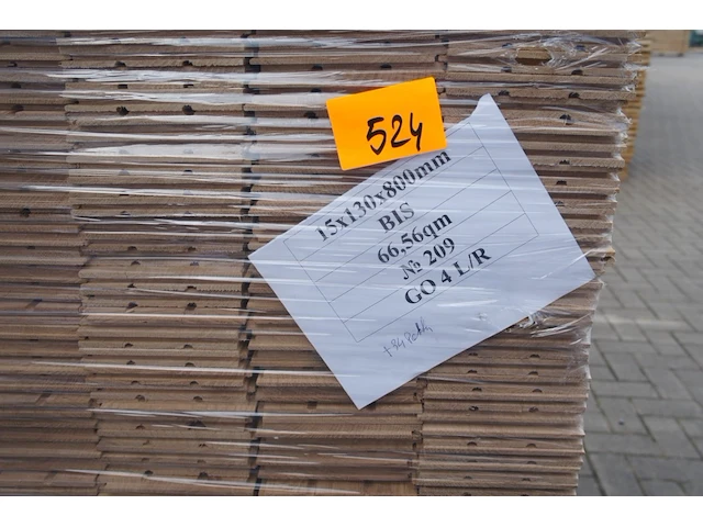 66,56 m² massief eiken visgraat 15mm - afbeelding 4 van  7