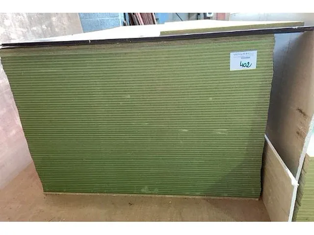 67 groene mdf platen waterproof - afbeelding 3 van  3