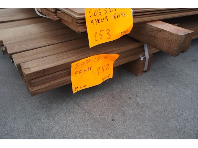 69 lm frake geschaafd - afbeelding 2 van  4