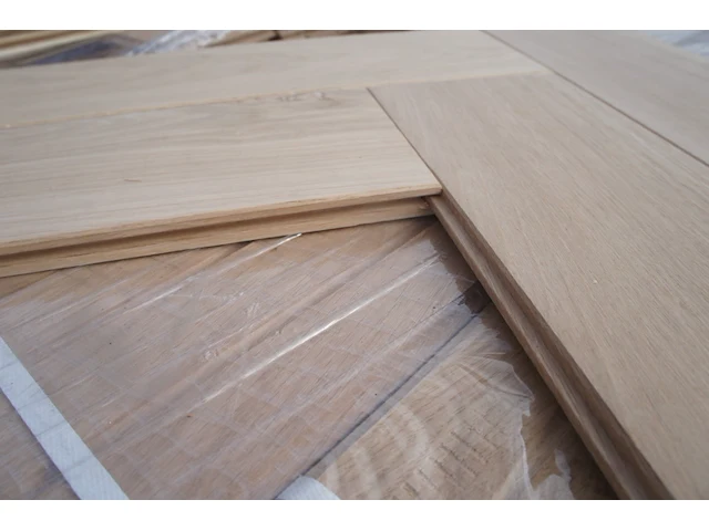 69 m² massief eiken visgraatparket 15mm - afbeelding 4 van  4
