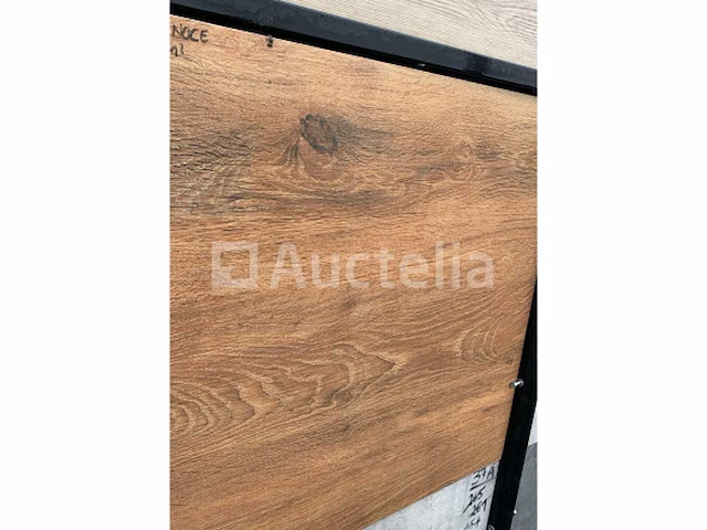 69m² buitentegels, wood noce 60x60 x20mm gerectificeerd, houteffect, nieuw verpakt - afbeelding 2 van  2