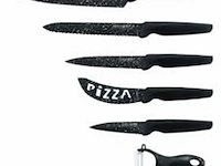 6delige keukenmes set - afbeelding 1 van  2