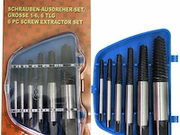 6delige linkse tappenset - afbeelding 1 van  1