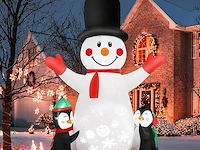 6ft victop opblaasbare kerstdecoratie (180 cm) - afbeelding 1 van  4