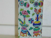6hoekige vaas h=28cm - afbeelding 1 van  3