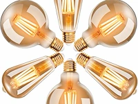 6w edison vintage led-lampen - afbeelding 1 van  4