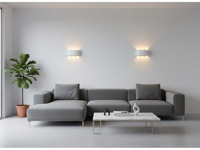 6w led ovaal wandlamp zes licht waterdicht (4x) - afbeelding 5 van  8