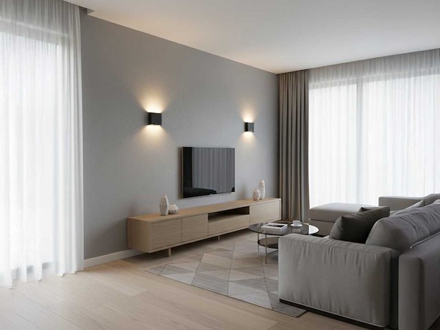 6w led wandlamp duo licht waterdicht (4x) - afbeelding 3 van  9