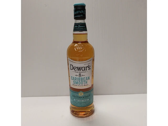 6x 70cl dewar's caribbean smooth scotch whisky - afbeelding 1 van  2