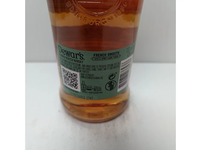 6x 70cl dewar's french smooth scotch whisky - afbeelding 2 van  2