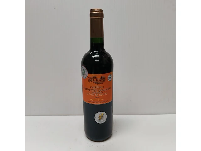 6x 75cl château gravettes samonac - afbeelding 1 van  2